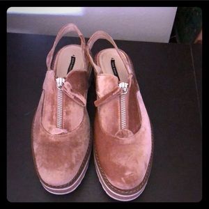 Zara shoes in a pretty rose petal color